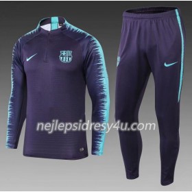 FC Barcelona Tréninkový Mikina Soupravy Modrá 2018/19